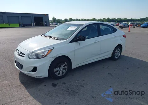 2015 Hyundai Accent Gls from USA, damaged, VIN KMHCT4AE9FU797190